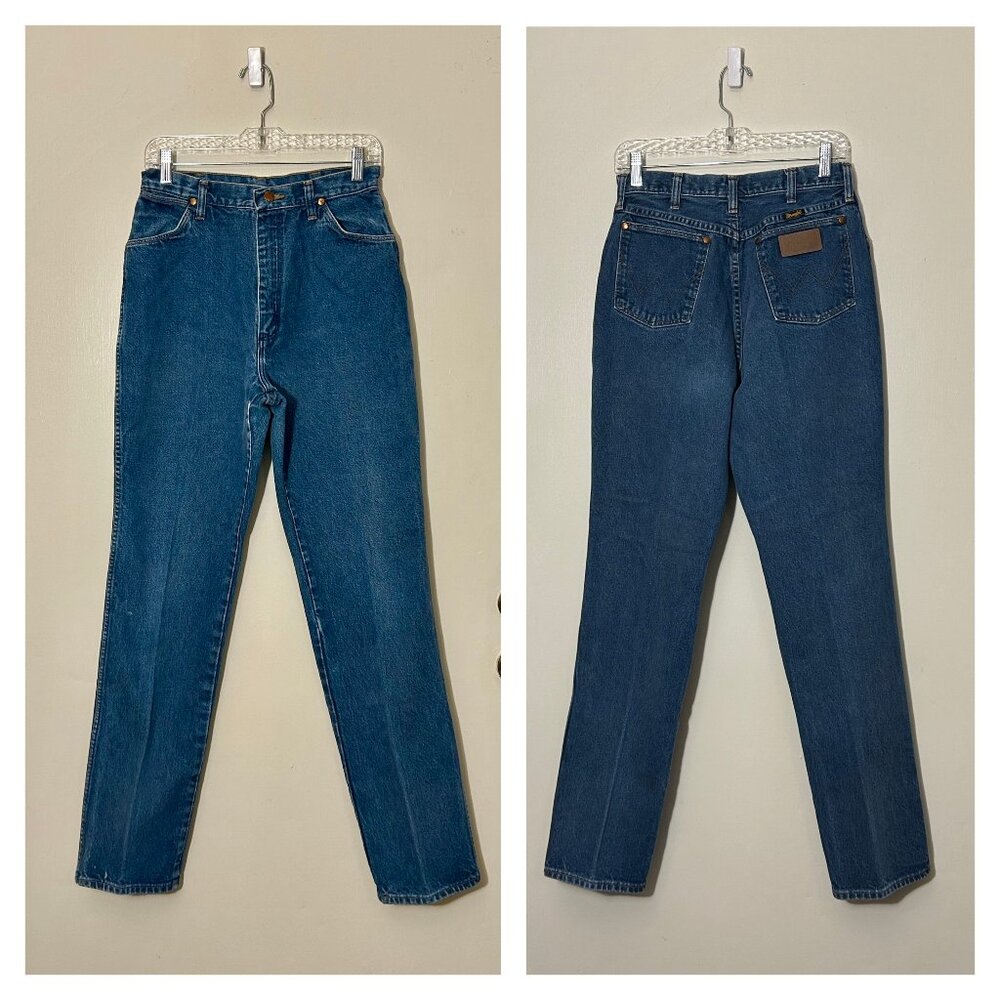 Vintage Wrangler Jeans Cowboy Cut Womens Size 14X36 USA Made 13MWZMR 3001